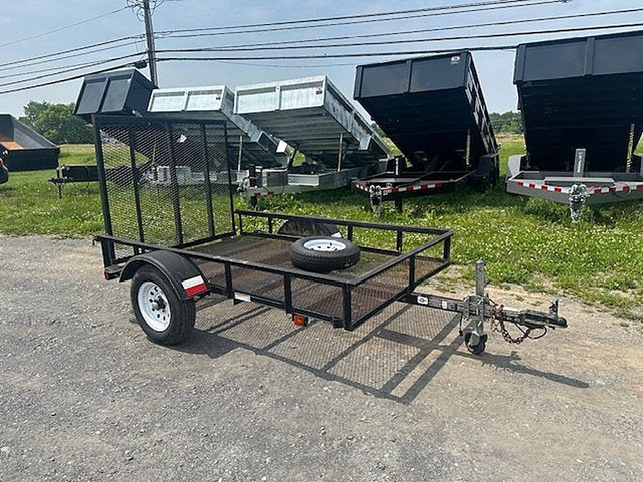 2015 Carry-On 5 x 8 Landscape Utility Trailer – Mesh Floor – Used