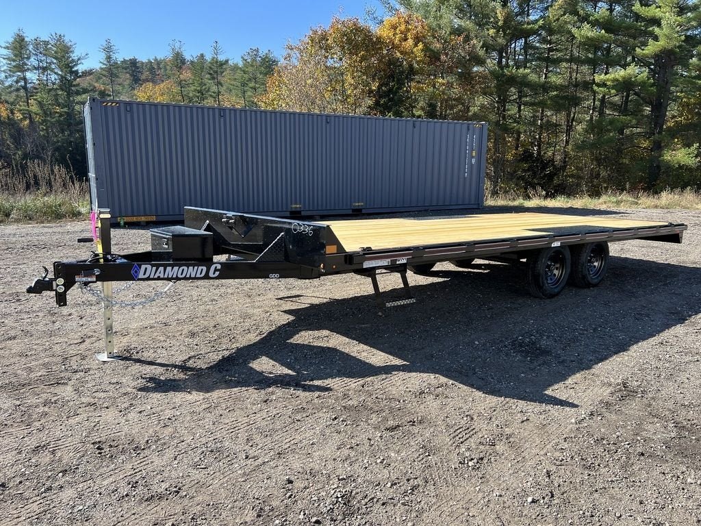 2024 Diamond C 8.5×20 7K Deckover Trailer w/Slide-In Ramps – Used