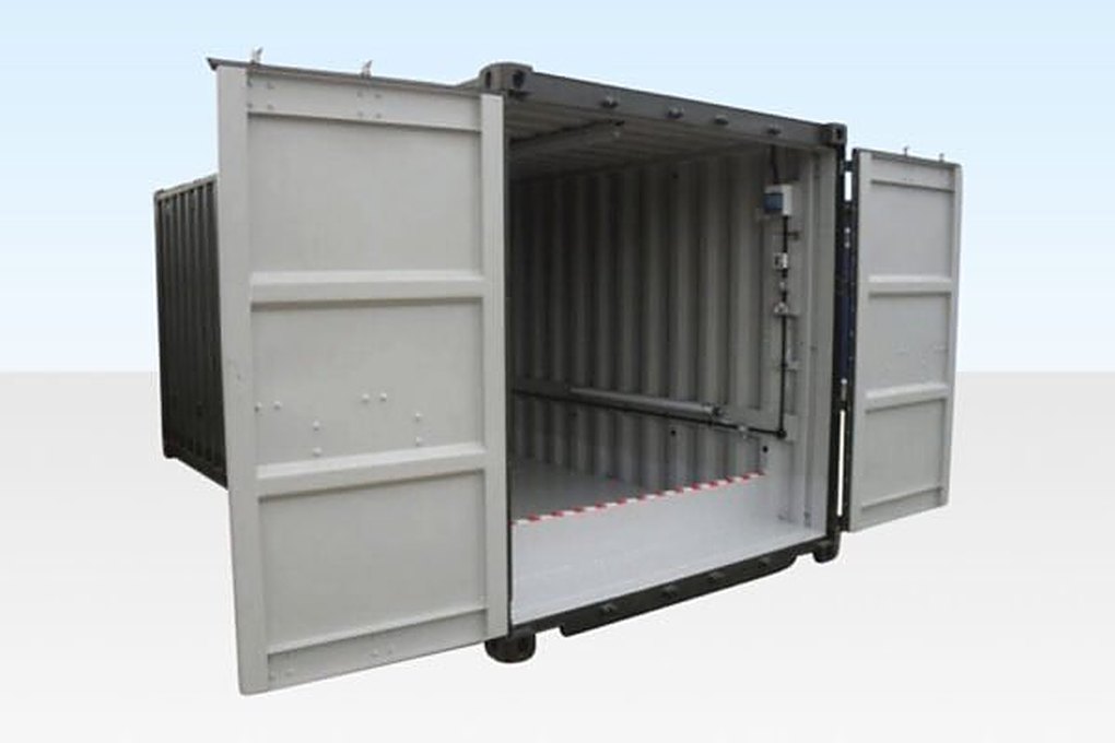 20Ft X 8Ft Raised Bunded Store – Used