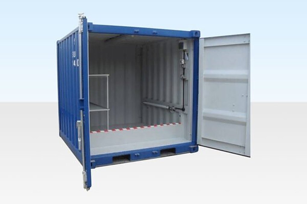 8Ft X 8Ft Raised Bunded Store – Used