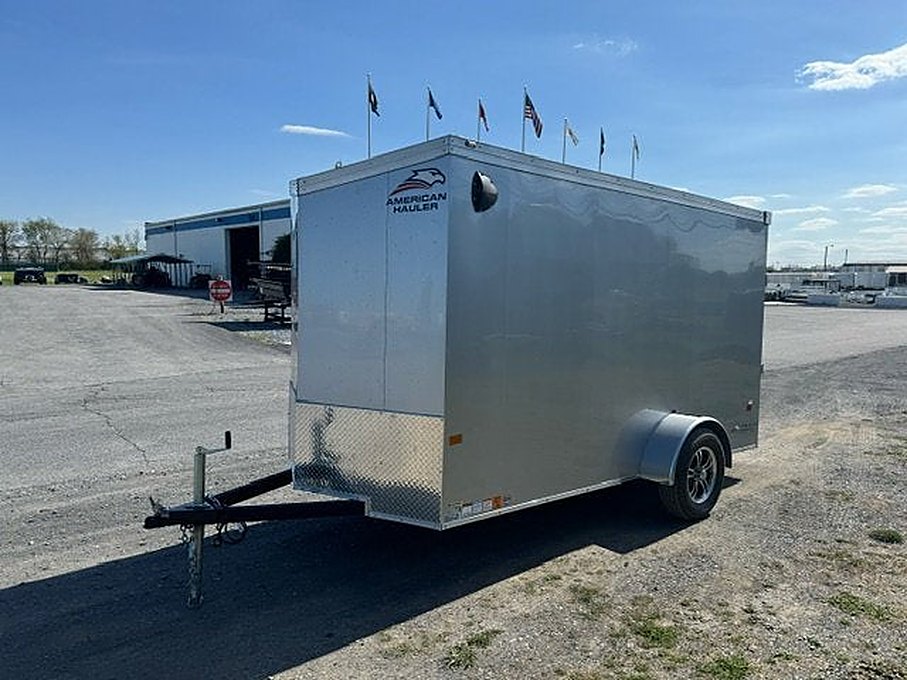 American Hauler 6 x 12 Enclosed V-Nose Cargo Trailer – Used