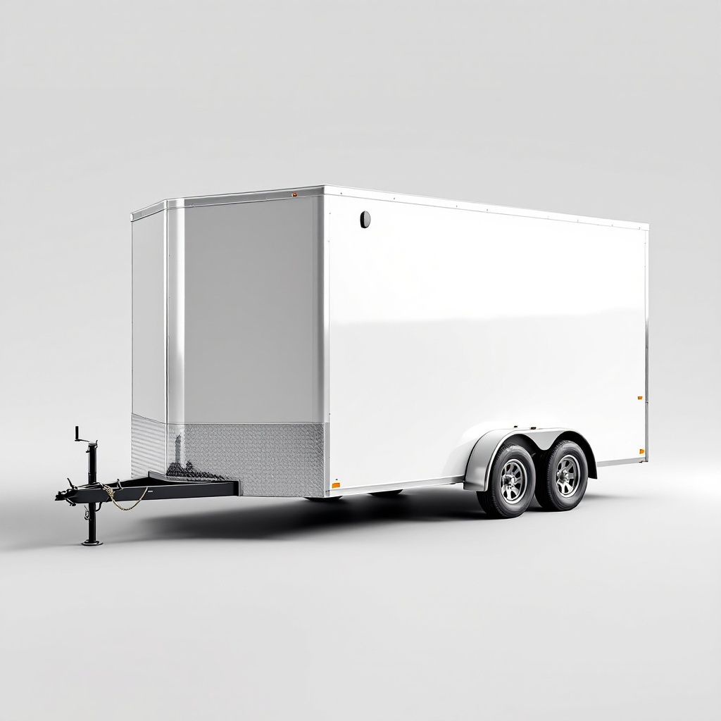 Big Tex 6x12 Enclosed Cargo Trailer, 3500# GVWR