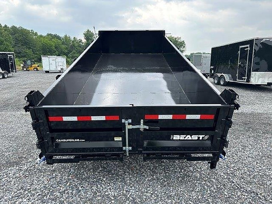 CAM Superline Beast 7 x 16 Dump Trailer – Heavy Duty Dump – Used