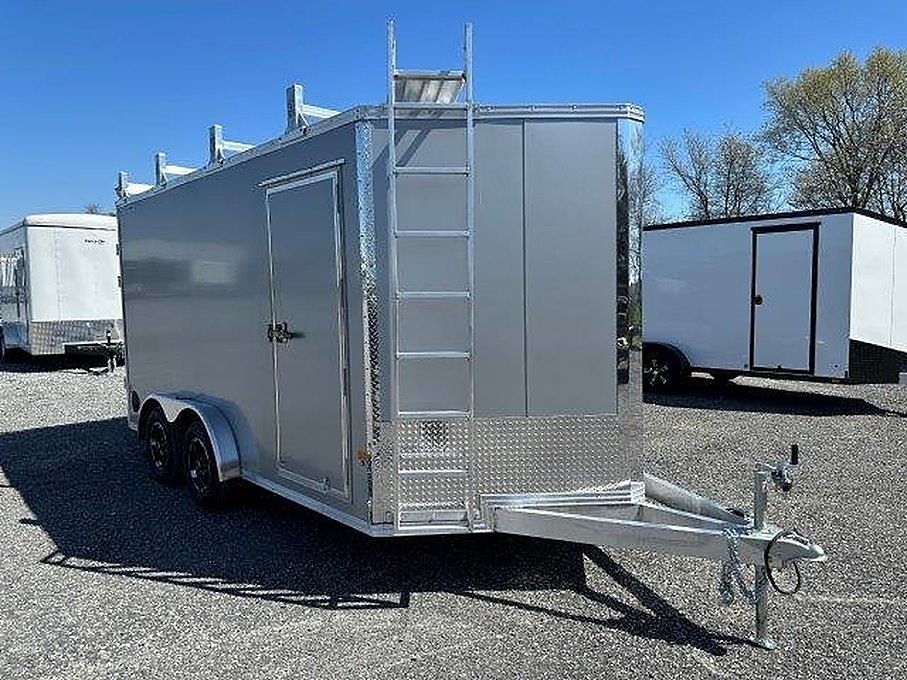 Cargo Pro 7.5 x 14 Aluminum Enclosed Trailer – Contractor Package – Used