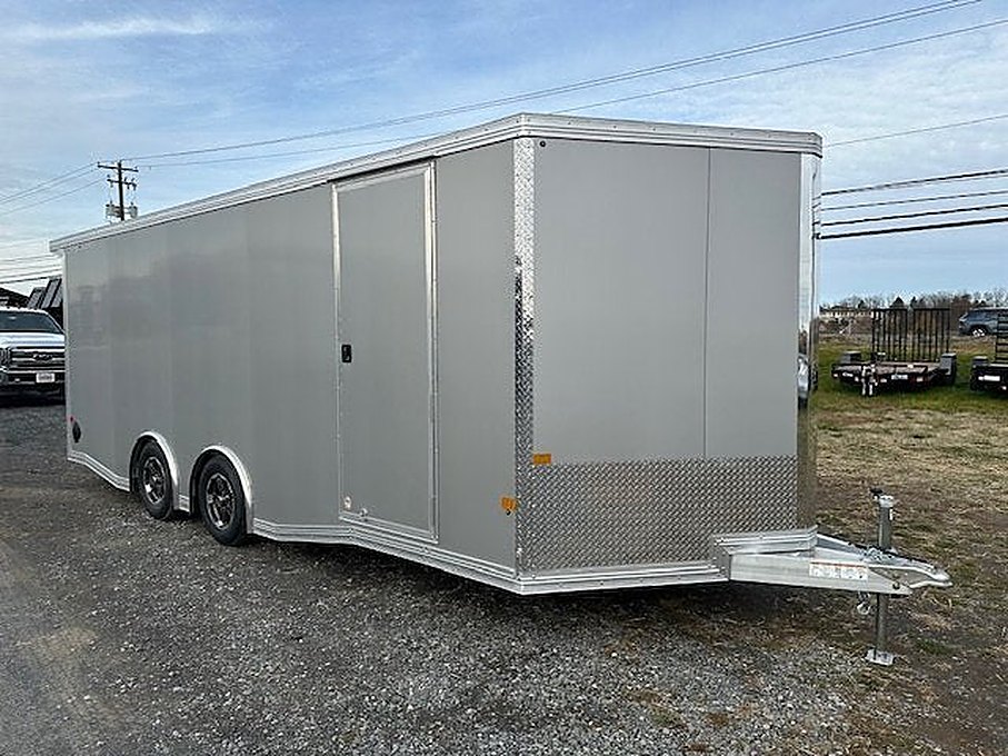 Cargo Pro 8.5 x 20 Aluminum V-Nose Car Hauler – Escape Door – Used