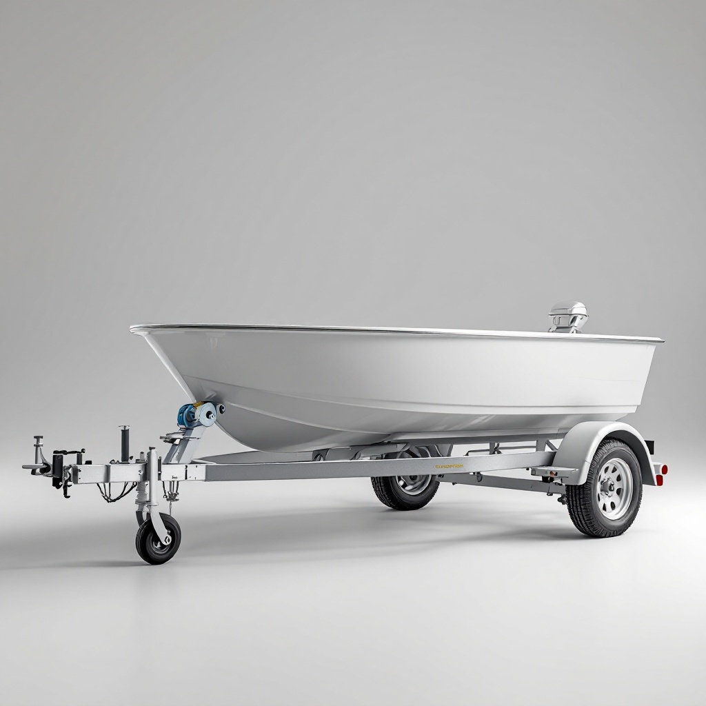 Carry-On 14ft Single Axle Boat Trailer, 2200# Capacity