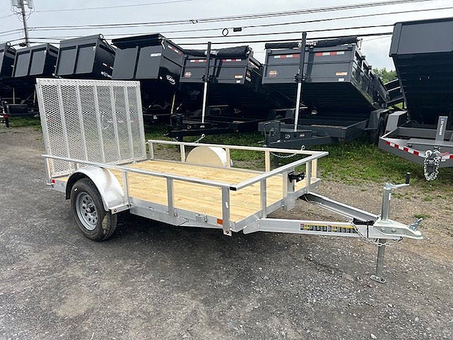 Carry-On 5.5 x 10 Aluminum Landscape Utility Trailer – Used