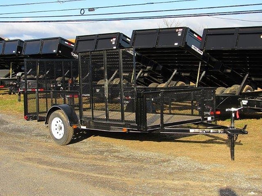 Carry-On 6.4 x 12 Landscape Utility Trailer – Side ATV Gate – Used