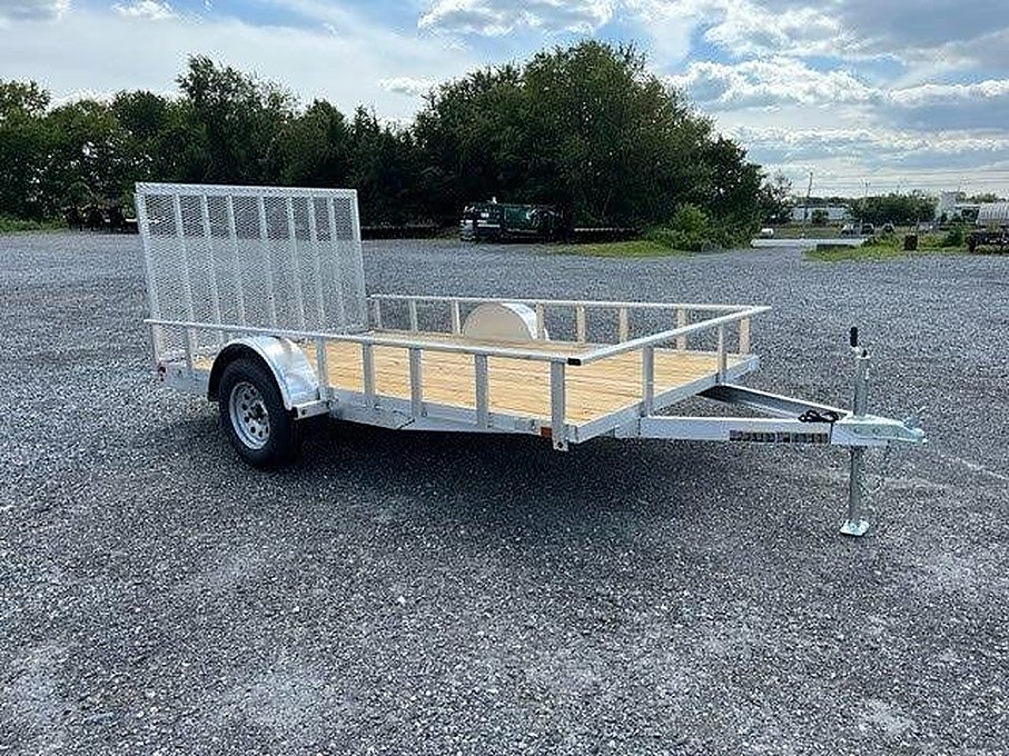Carry-On 7 x 12 Aluminum Landscape Utility Trailer – Rear Gate – Used