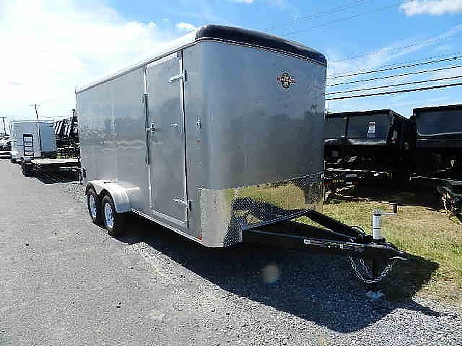 Carry-On 7 x 16 Enclosed Cargo Trailer – 6″ Extended Height – Used