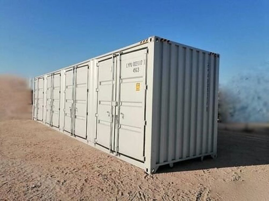 High Cube Storage Container 40 Ft Multiple Double Doors Excellent Condition – Used