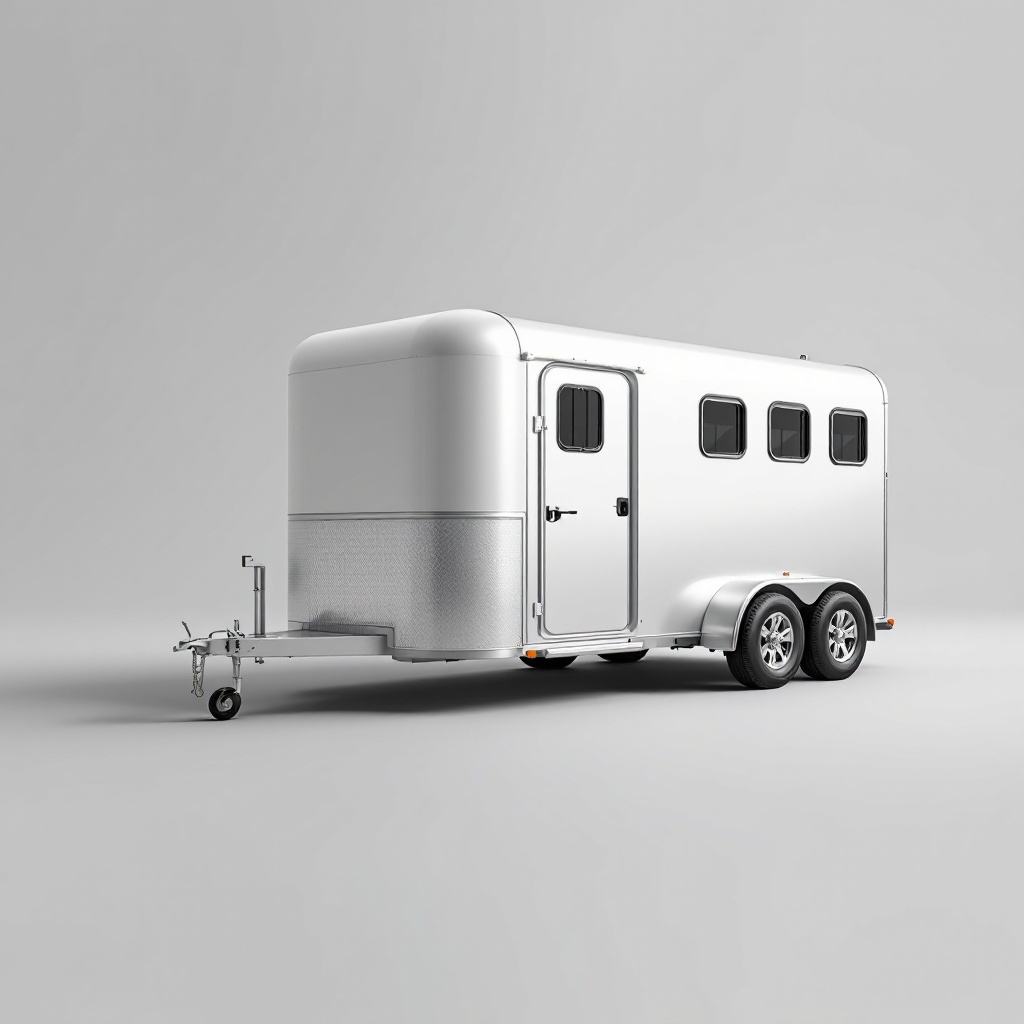Load Trail 3-Horse Slant-Load Trailer, 7K GVWR