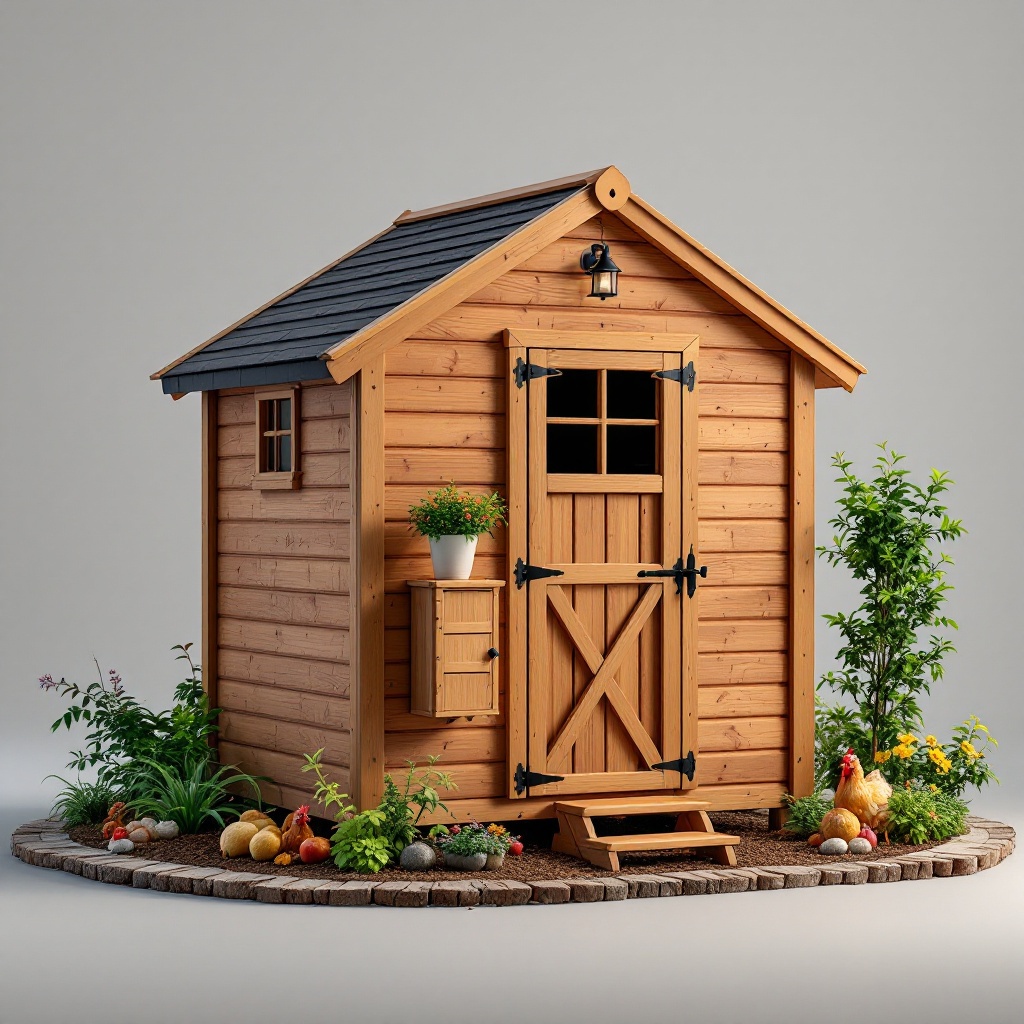 OverEZ Mini Chicken Coop, 2-4 Hens