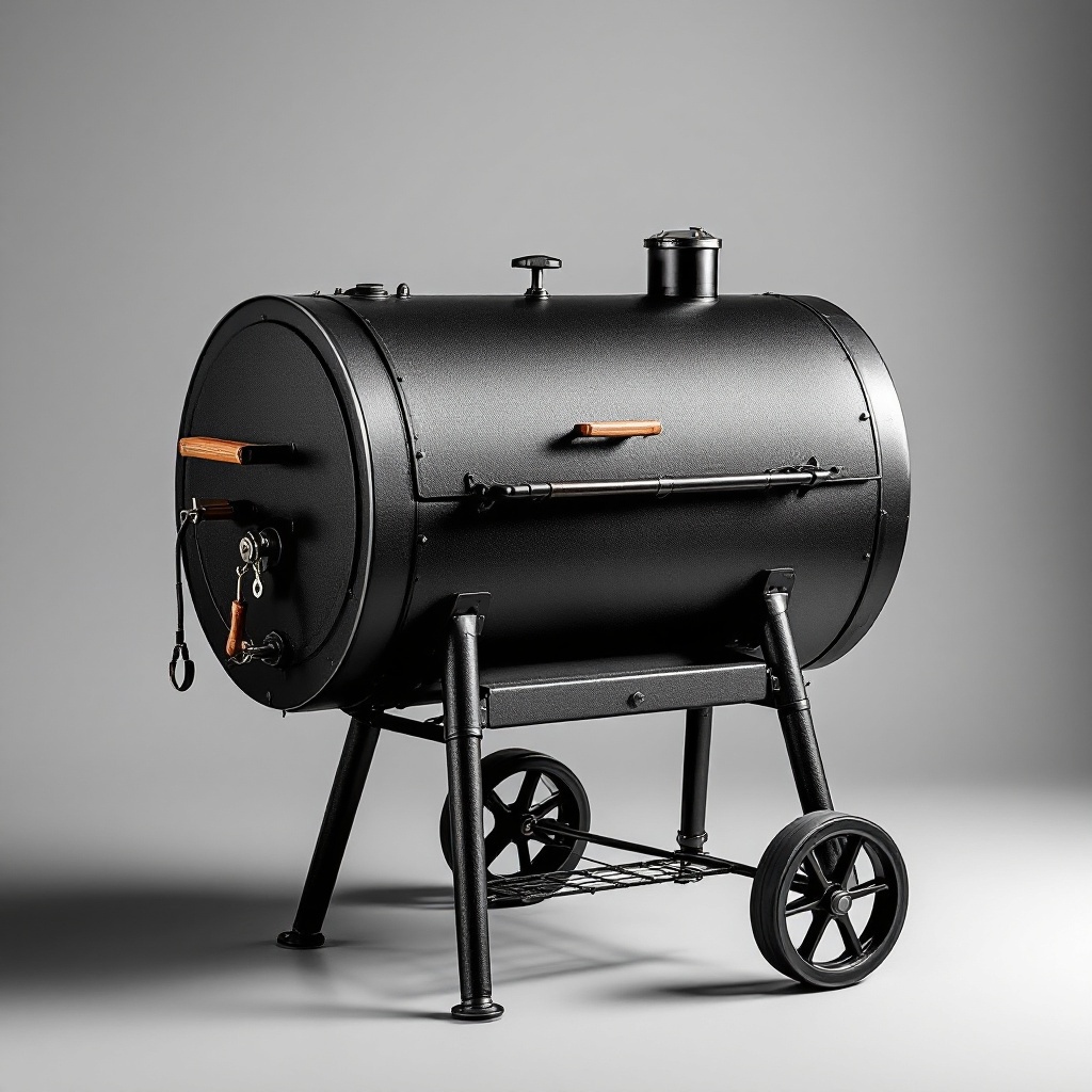 Pit Boss Deluxe Barrel Smoker - 894 Sq In Cooking Area