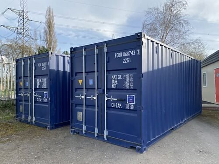 Single Trip 20Ft Shipping Container Storage Container Secure Store Site Cabin – Used