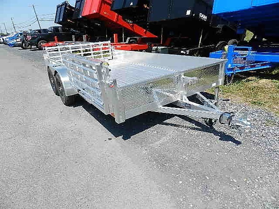 Sport Haven 7×14 Dual Axle Utility Trailer – Side ATV Ramp – Used