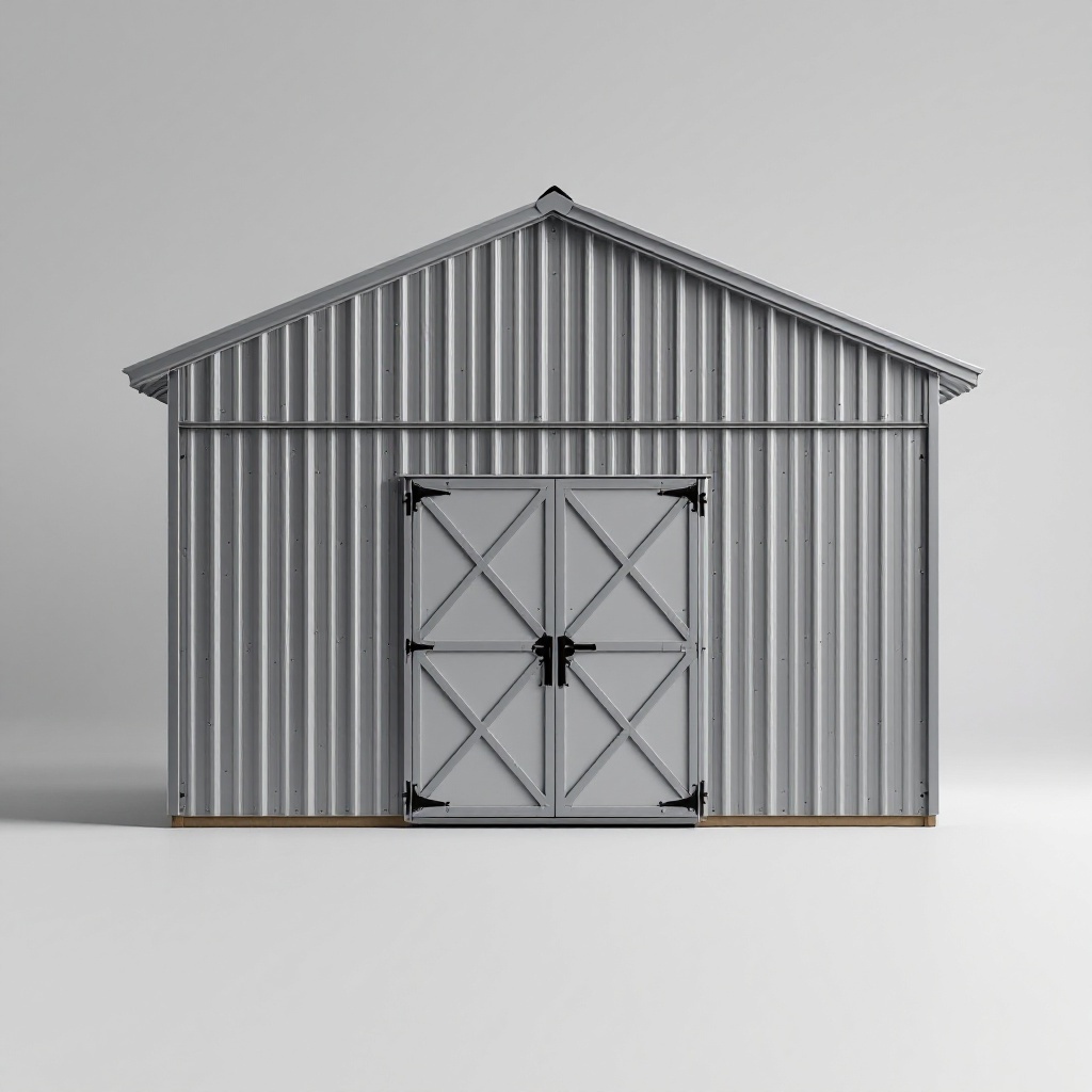 Steel-Frame Barn-Style Garage 30x40